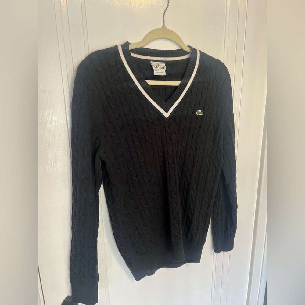 Vintage Lacoste Cableknit Sweater